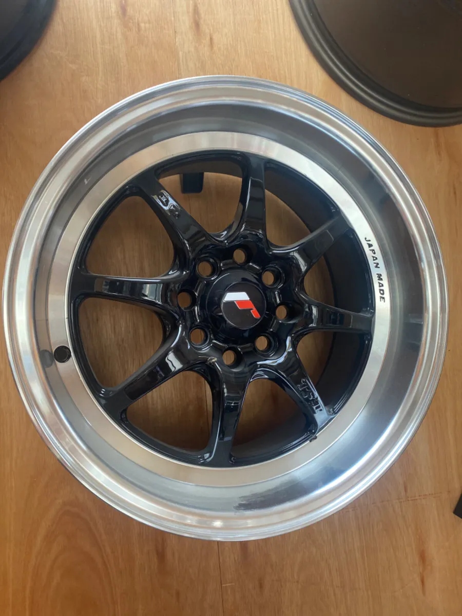 Japan racing TF2 15” alloy wheels - Image 2