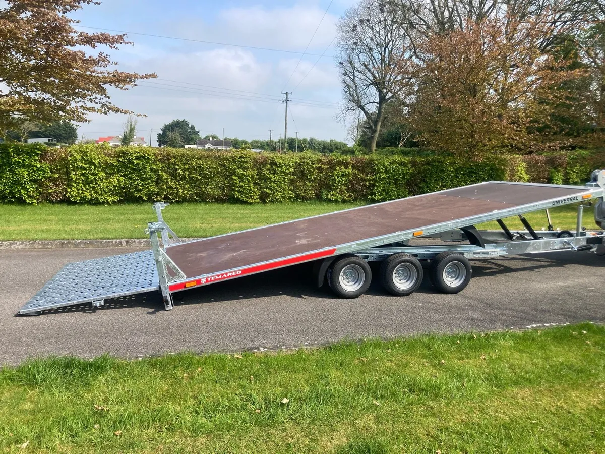 Temared 16ft tiltbed transporter - Image 1