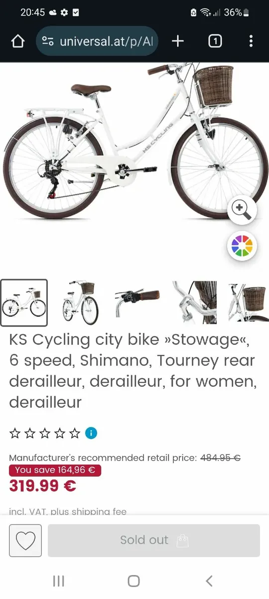 Ladies City bikes  for  Adult or Child  26" - Image 3