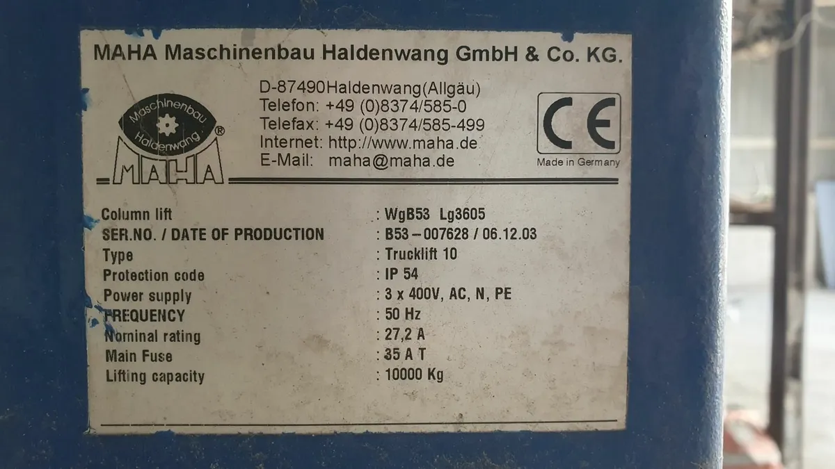 4 post 10 ton truck lift - Image 4