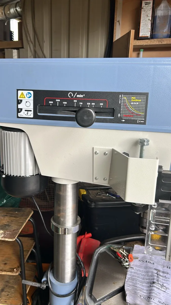 New 3 phase variable speed pillar drill - Image 2