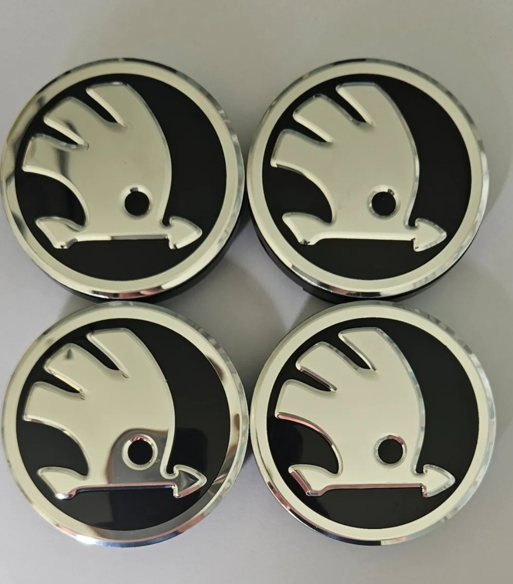 Skoda 56mm Centre Caps (4 Caps €15) - Image 1