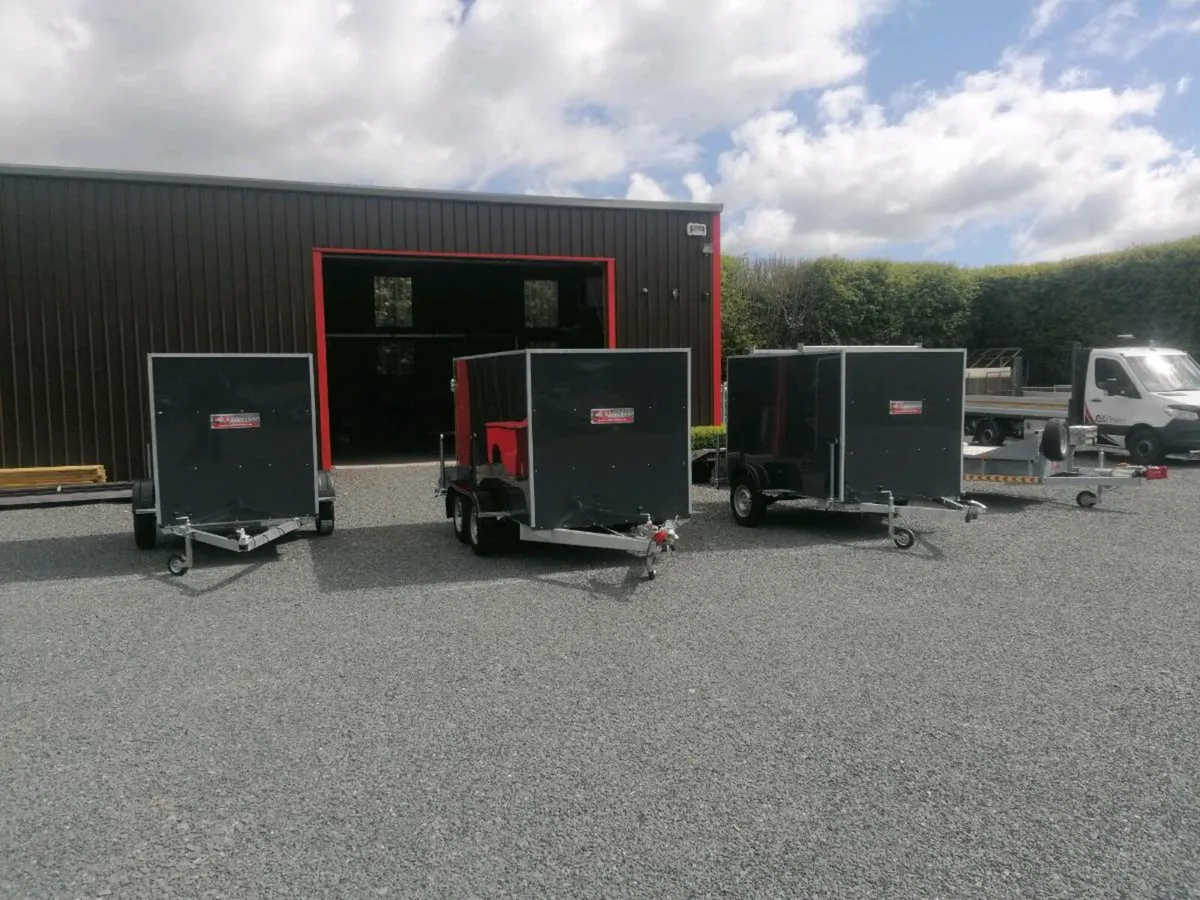 🇮🇪 Single axle box trailers 🇮🇪 - Image 1