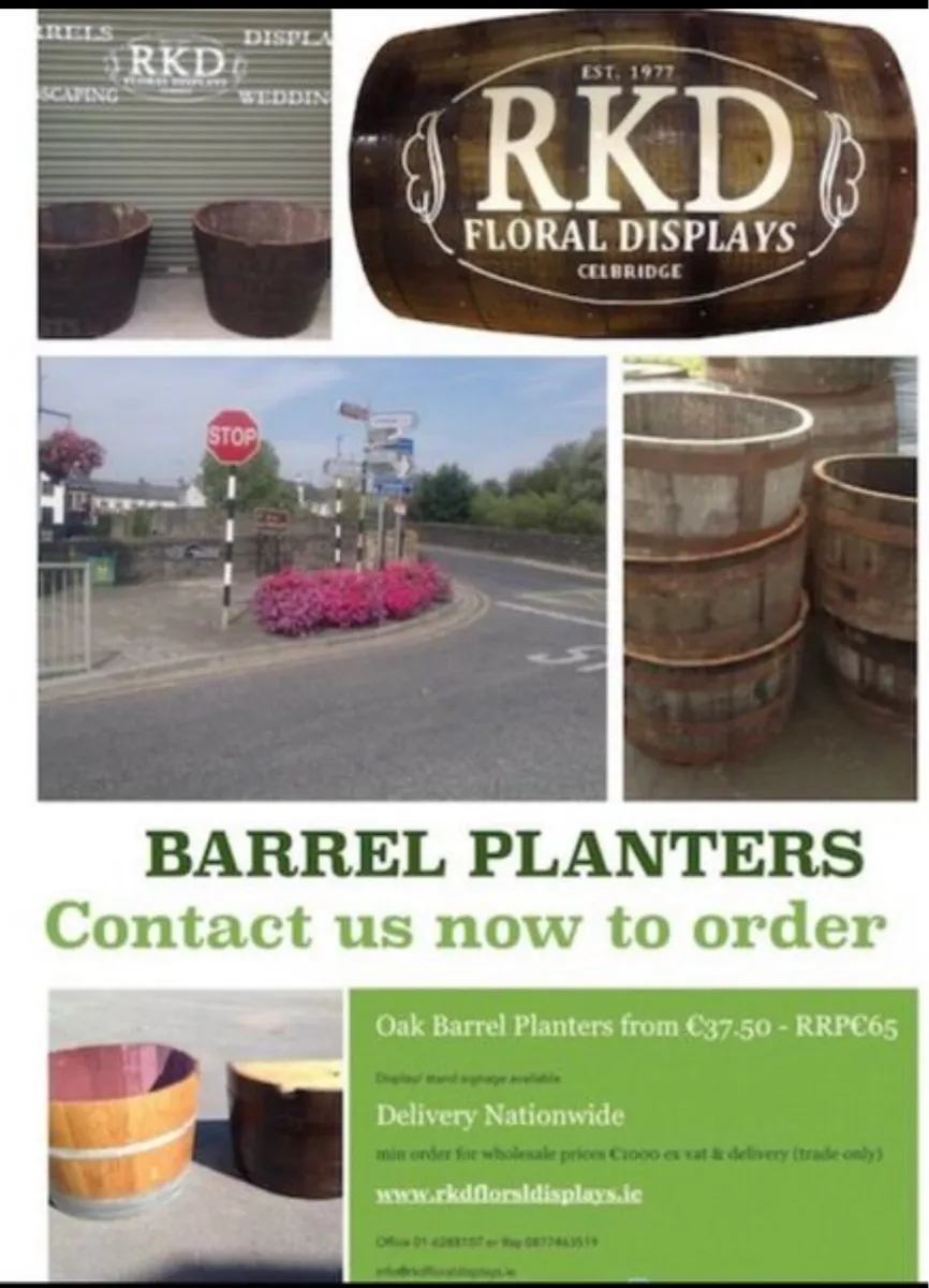 Oak whiskey planters - Image 4