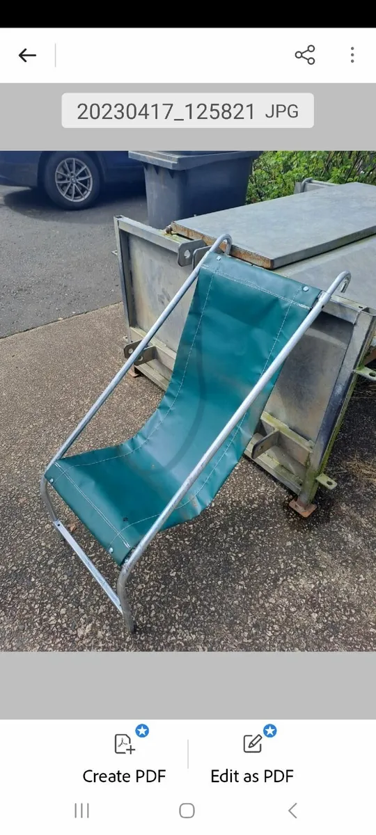 Sheep hoof trimming chairs - Image 3
