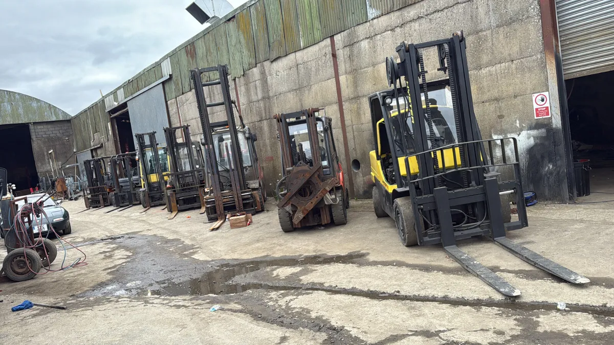 2010 4.5 Ton & 3.5 Ton Gas Linde 4 Fork - Image 1