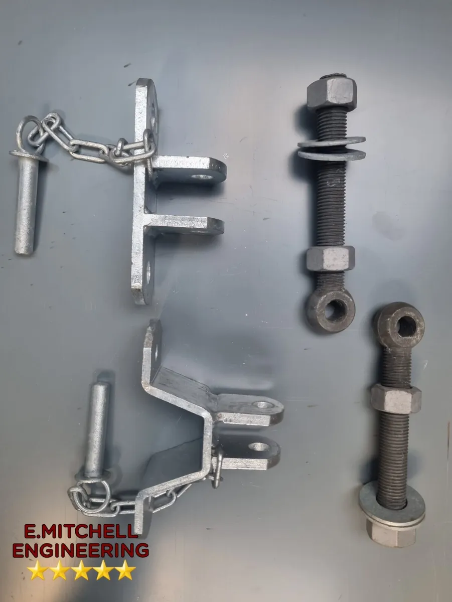Gate hangers and eye bolts. - Image 2