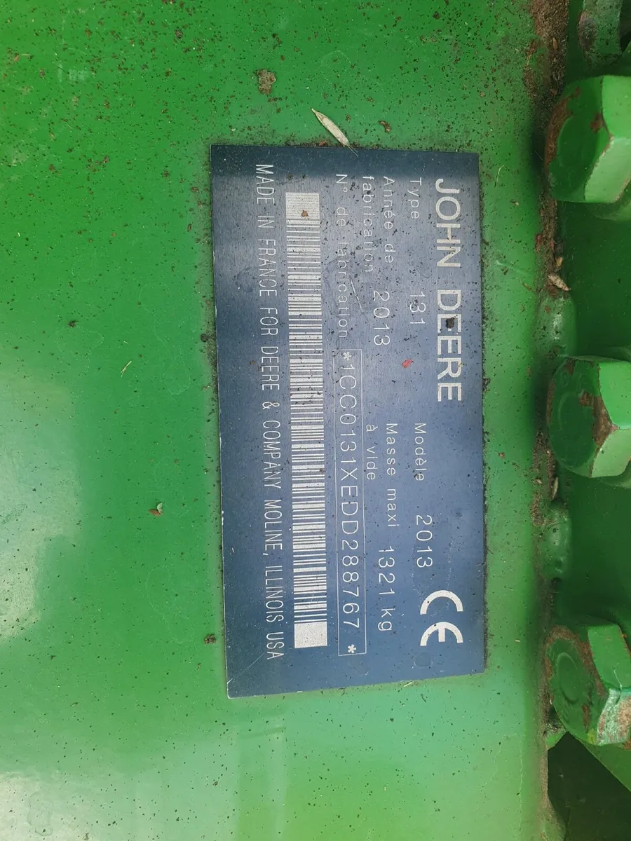 John Deere 131 front conditioner mower - Image 4