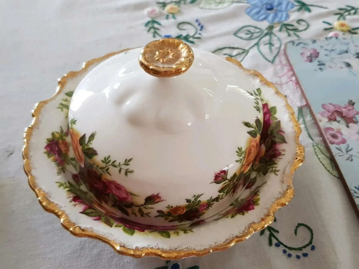 Original stamp old country roses - Image 3