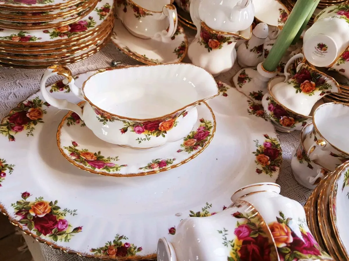 Original stamp old country roses - Image 4