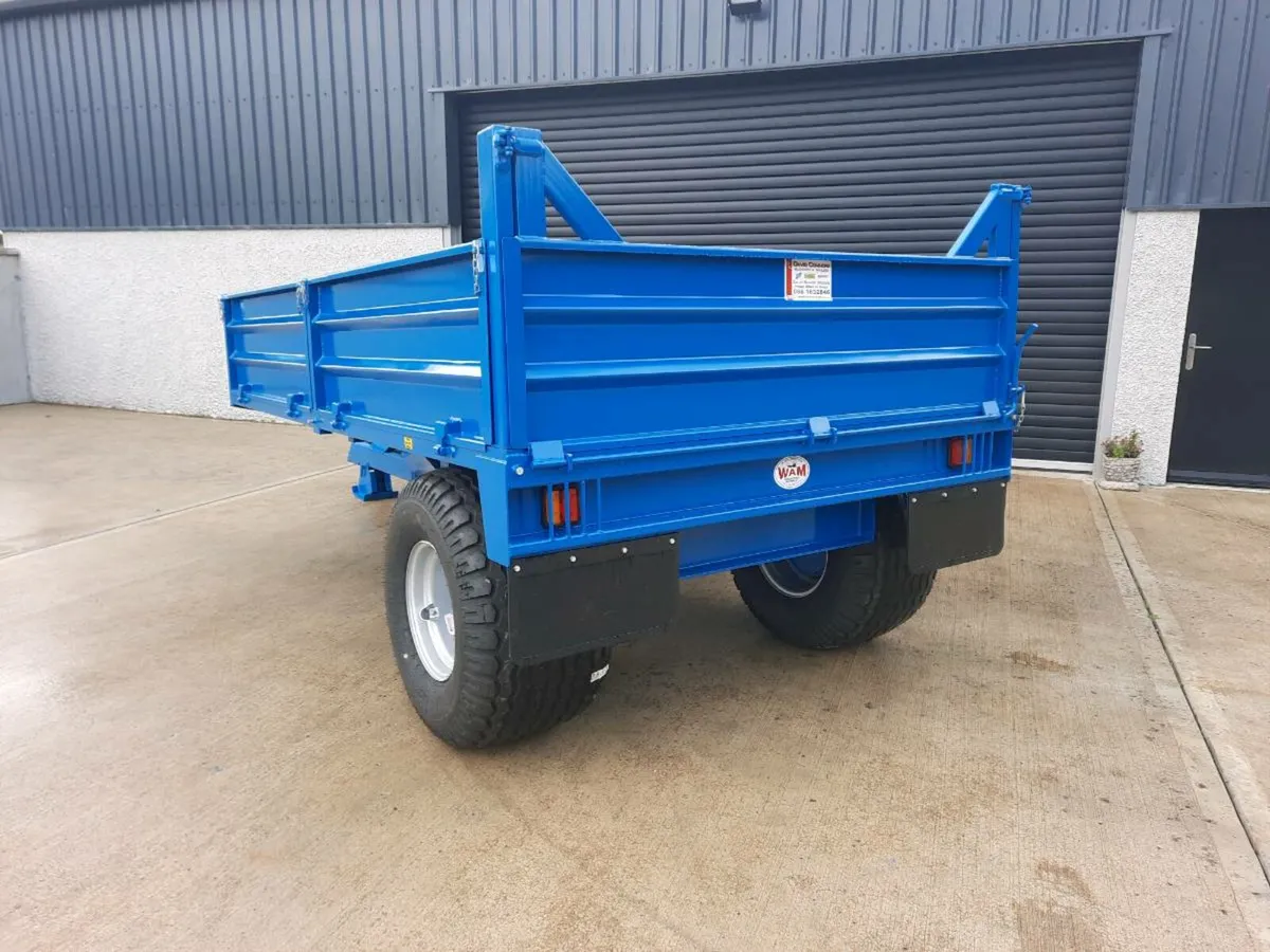 New Wam 12ft x 7ft tipping trailer. - Image 2