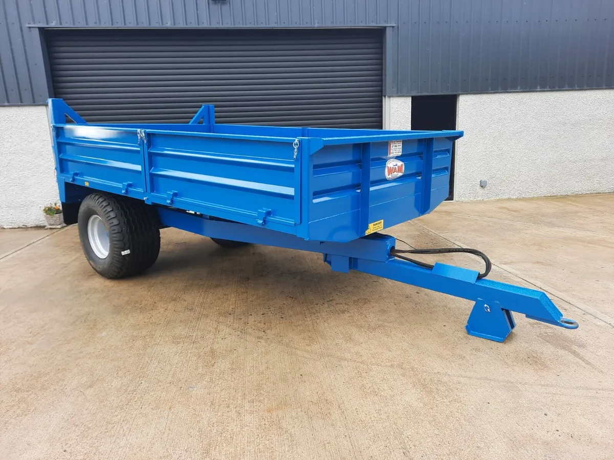 New Wam 12ft x 7ft tipping trailer. - Image 1