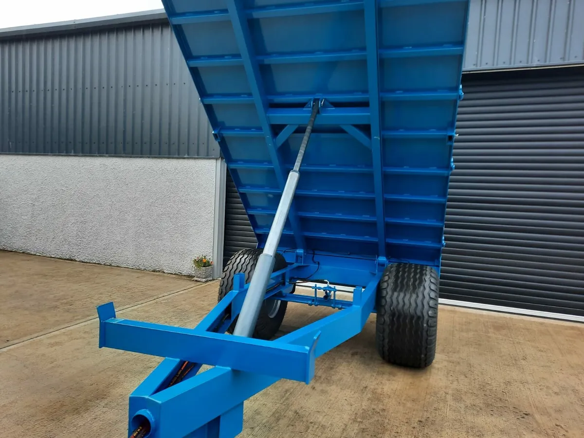 New Wam 12ft x 7ft tipping trailer. - Image 4