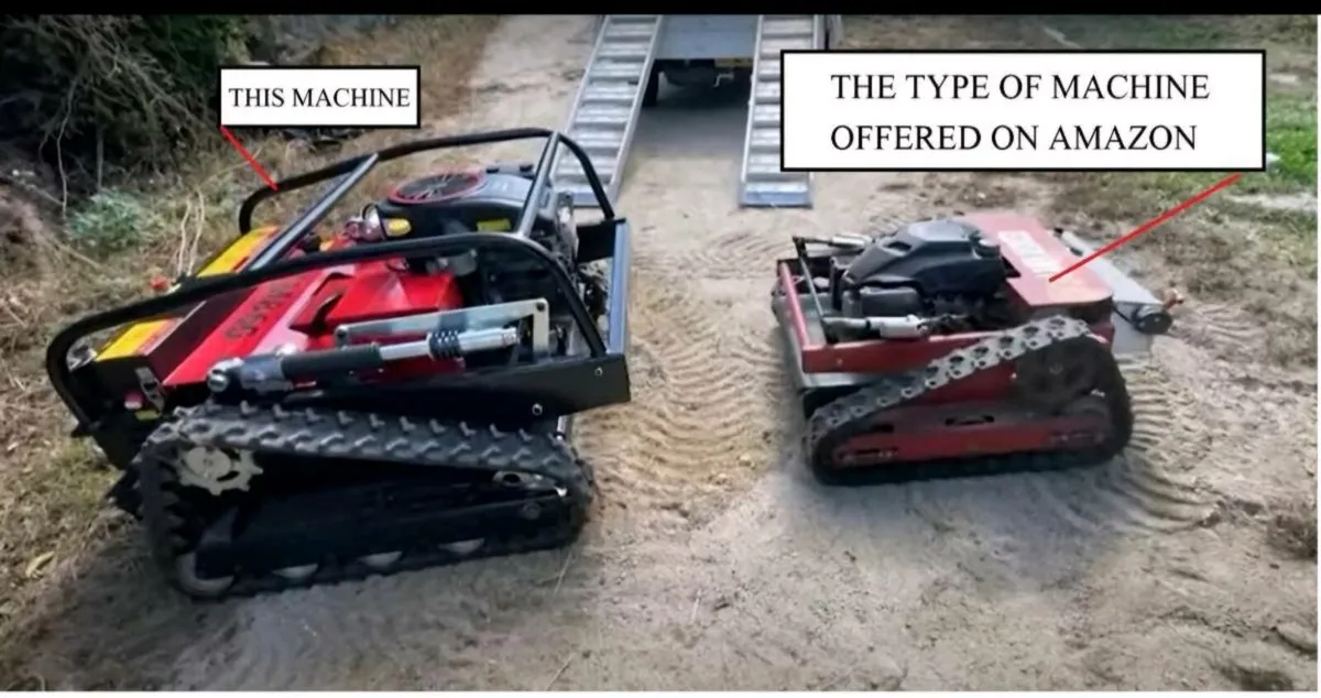 Lawn mower ...40% slopes no problem - Image 1