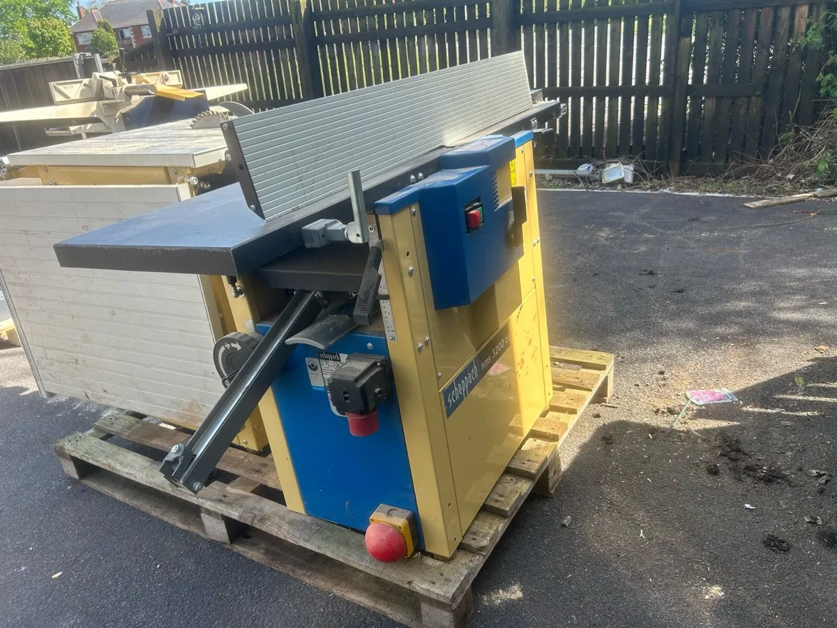 Scheppach planer thicknesser 12” - Image 2