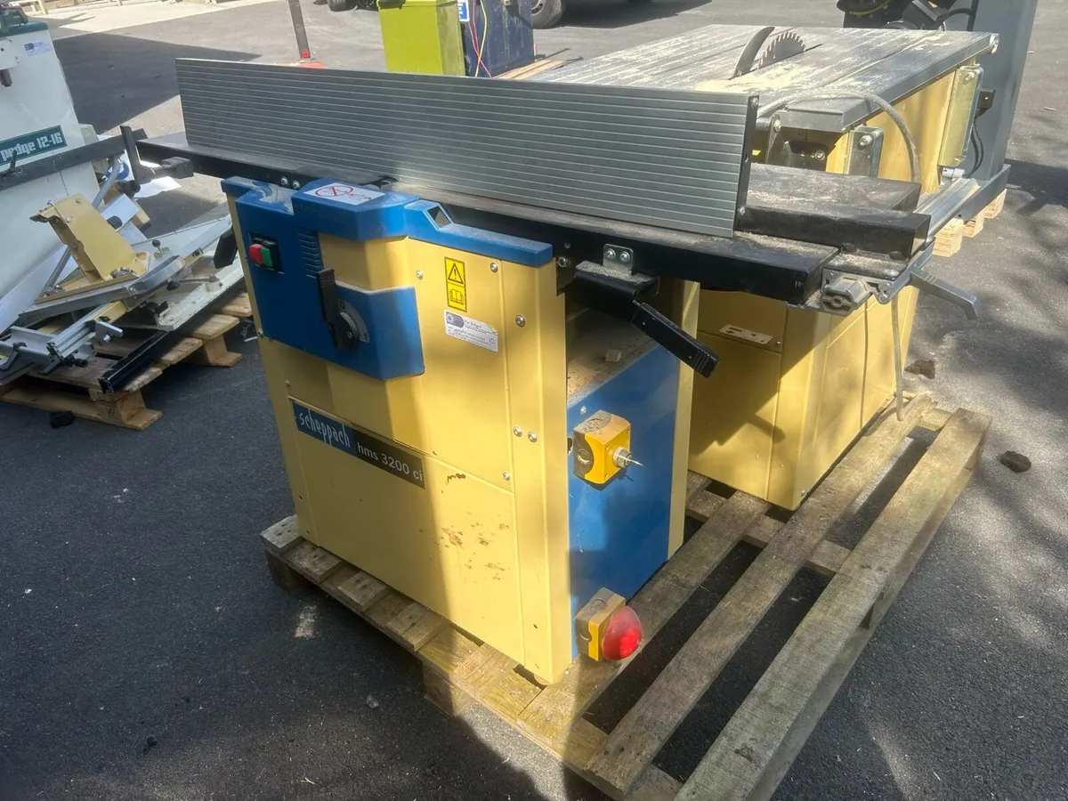 Scheppach planer thicknesser 12” - Image 1