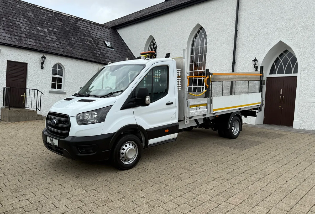 2022 Ford Transit 350 TwinWheel Dropside Taillift - Image 3