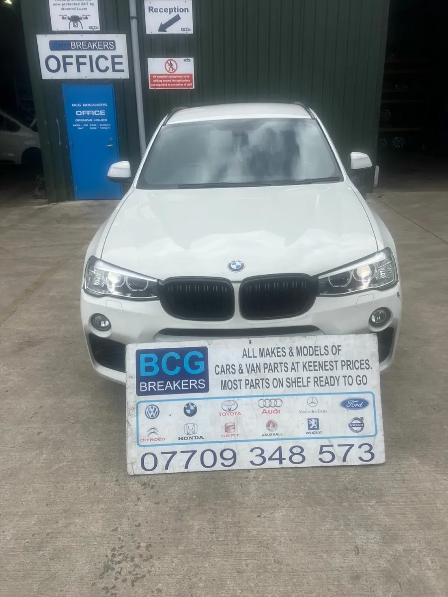 2017 bmw x3 m sport parts breaking