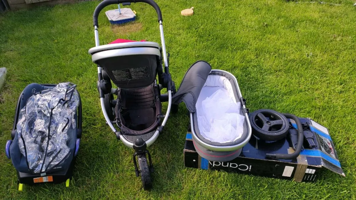 3 wheel iCandy peach travel solution - Image 1