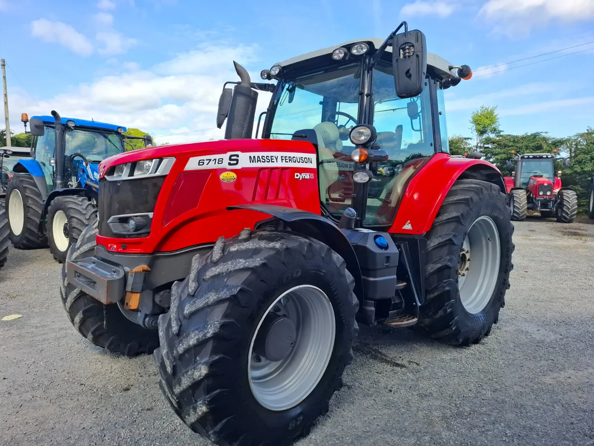 2018 Massey Ferguson 6718s - Image 2