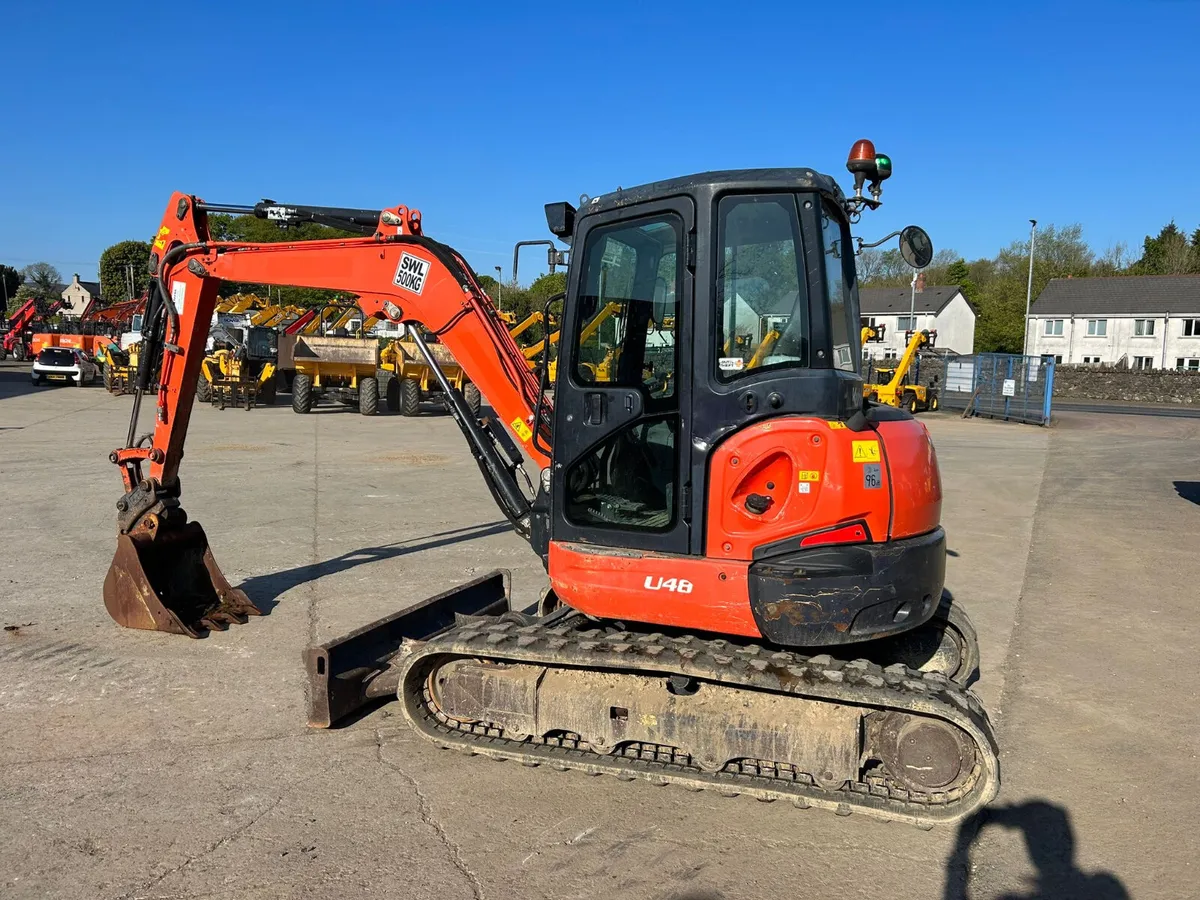 2020 Kubota U48-4 Only 3650Hrs - MULLANS - Image 3