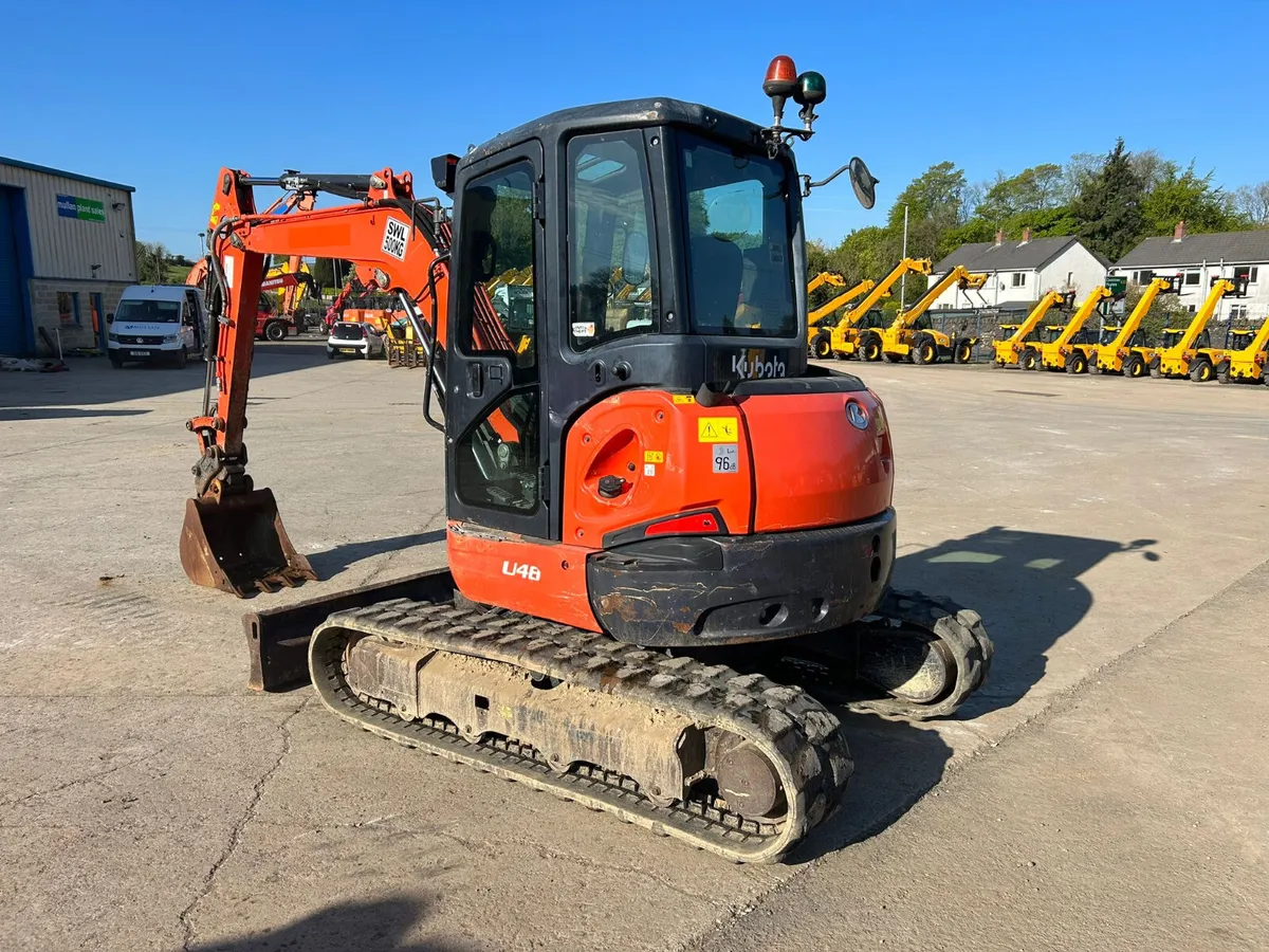 2020 Kubota U48-4 Only 3650Hrs - MULLANS - Image 2