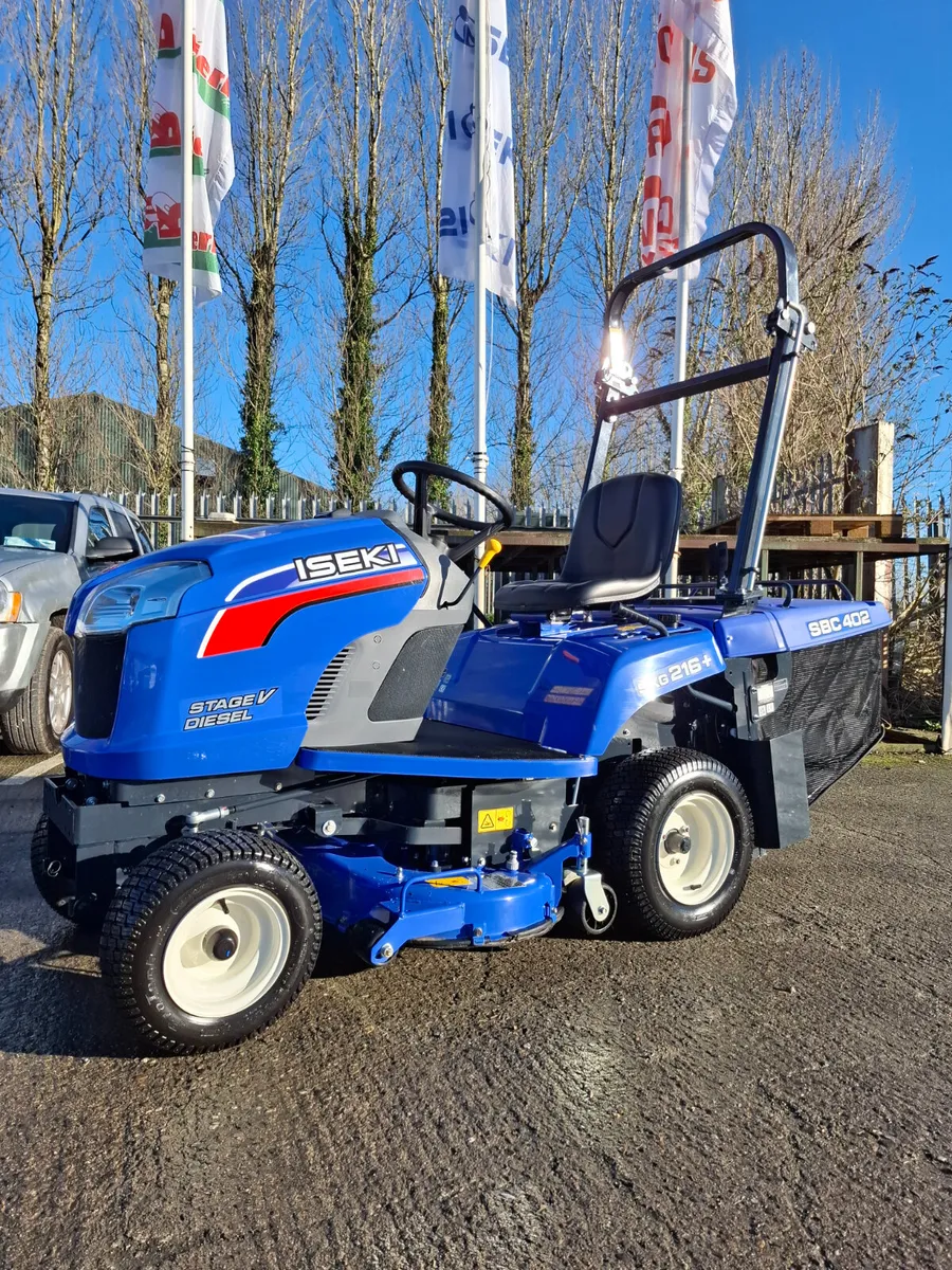 ISEKI SXG 216+ Ride on Diesel Mower - Image 1