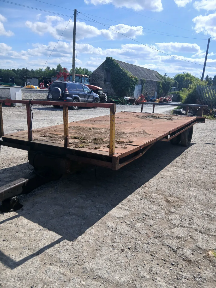 20x8ft bale trailer for sale. - Image 1