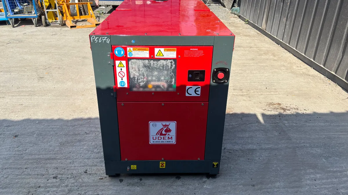 New and Unused 70kVa Silent Generator - Image 4
