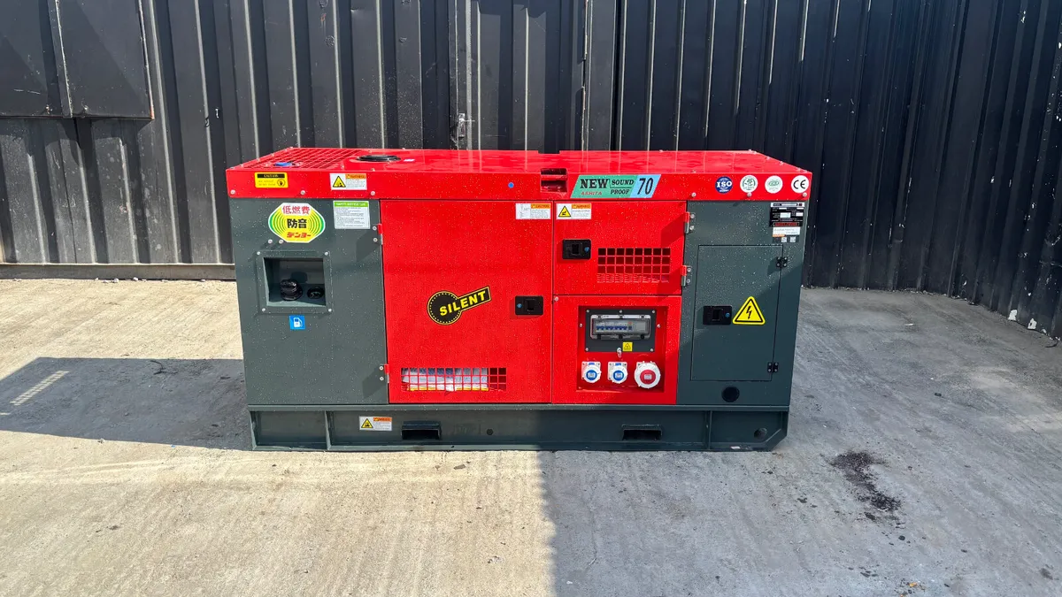New and Unused 70kVa Silent Generator - Image 2