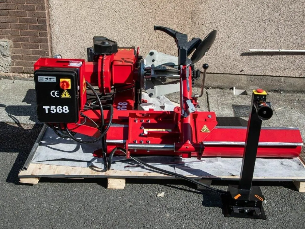 TRUCK TYRE CHANGING MACHINE SINGLE PHASE