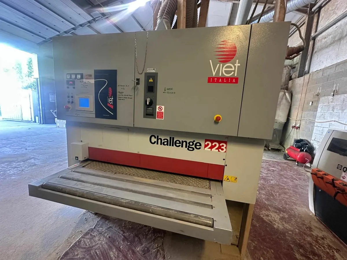 2002 Viet Challenge 223 Wide Belt Sander - Image 1