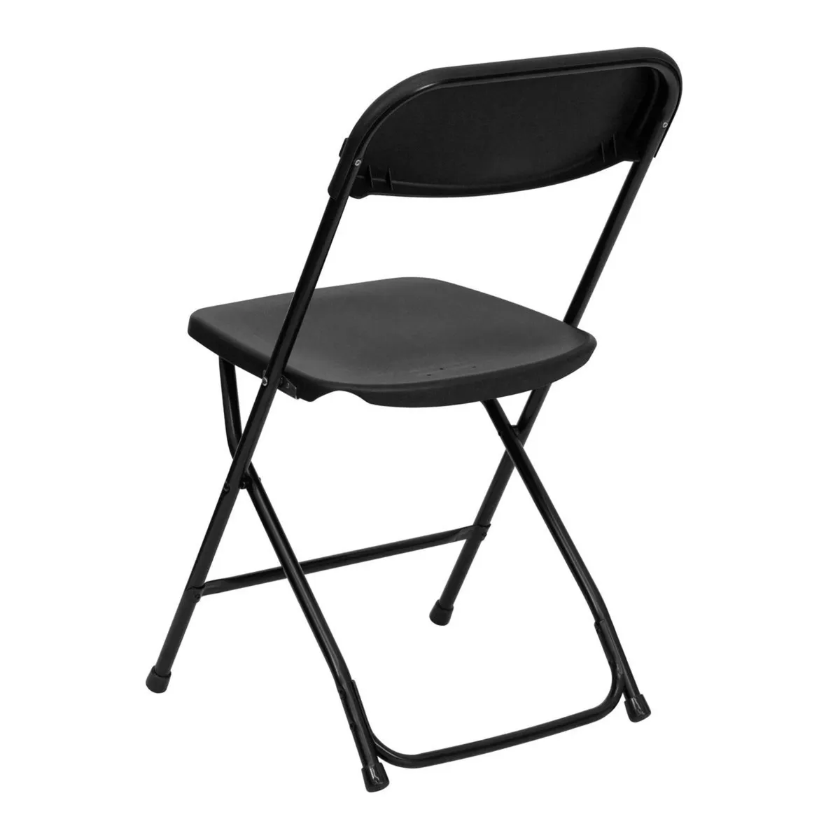 New Black Folding Stacking Chairs - Image 4
