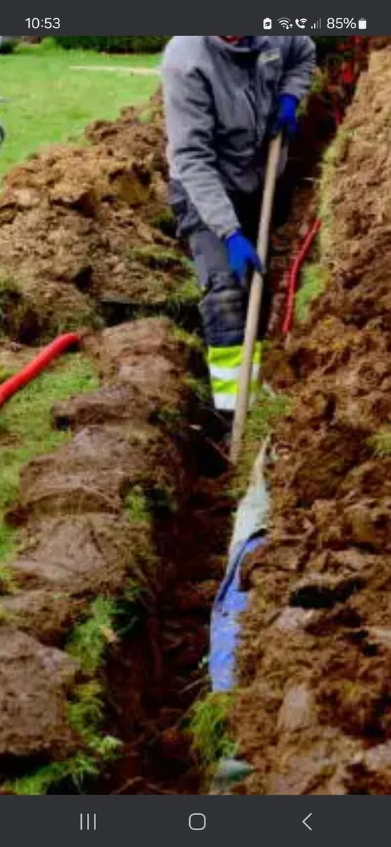 Mini digger hire - Image 4