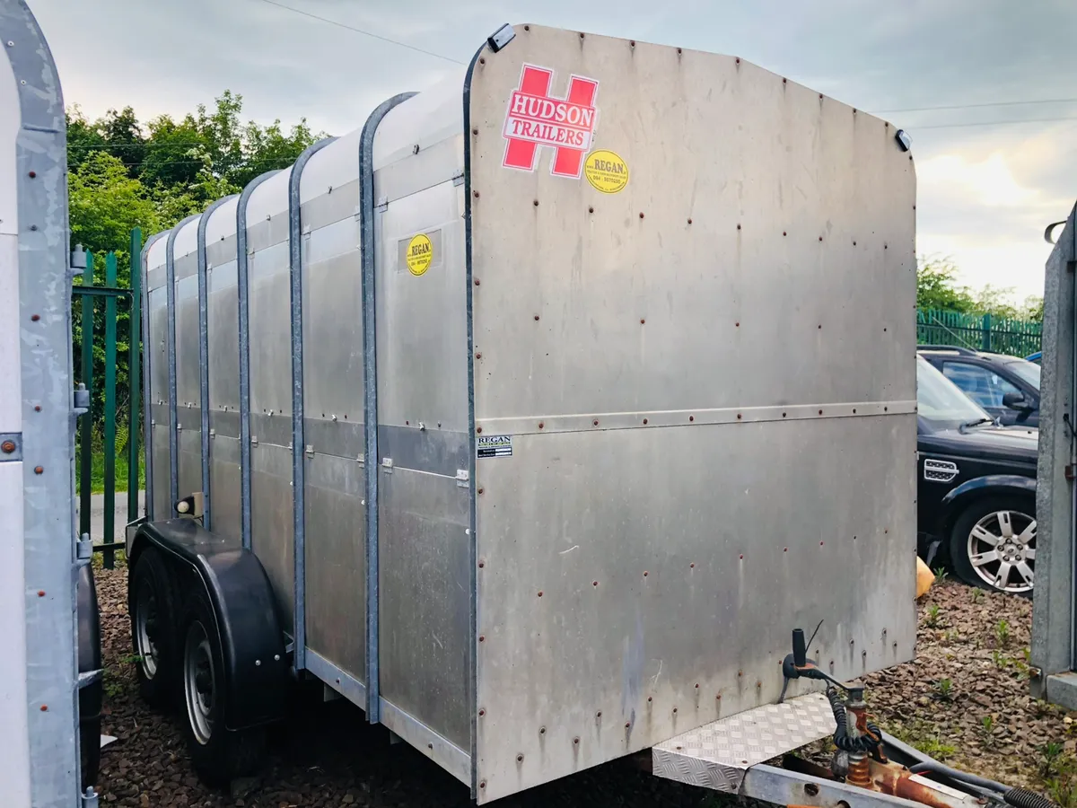 Hudson Cattle Trailer 12x6 - Image 1