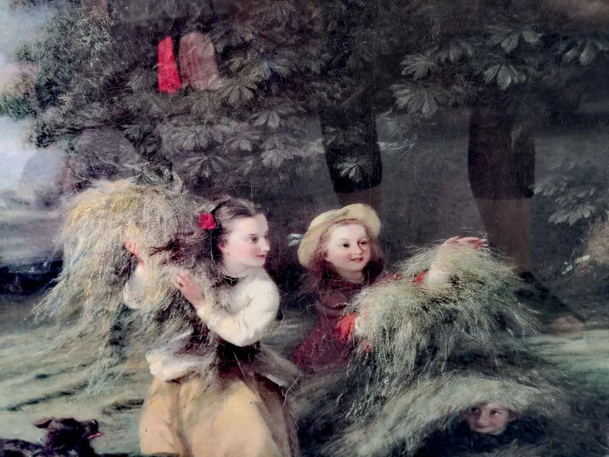 Beautiful large oleoghraph - Image 2