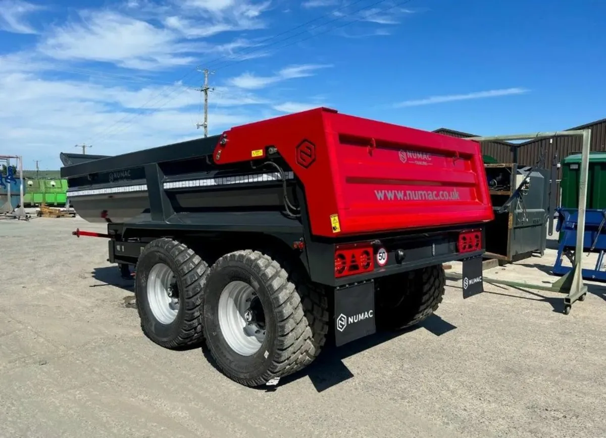 Numac 16T Halfpipe Dump Trailer NEW - Image 2