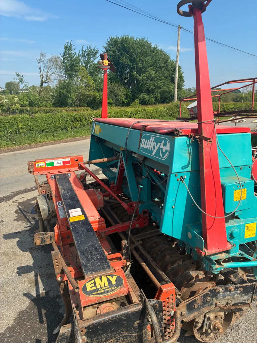 Power harrow drill onepass - Image 1