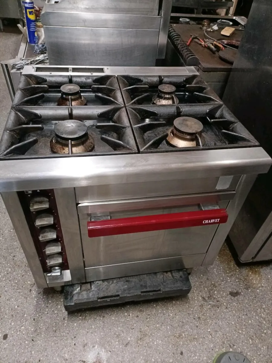 Charvet cooker & pitco fryer - Image 2