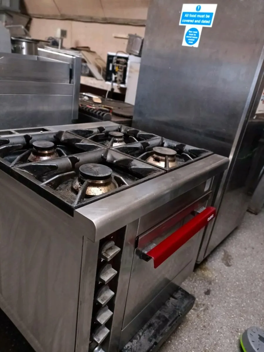 Charvet cooker & pitco fryer - Image 3