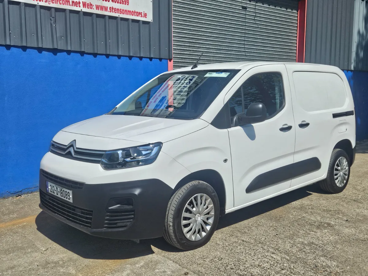 Citroen Berlingo 2021,  3 Seater van with only 62k - Image 1