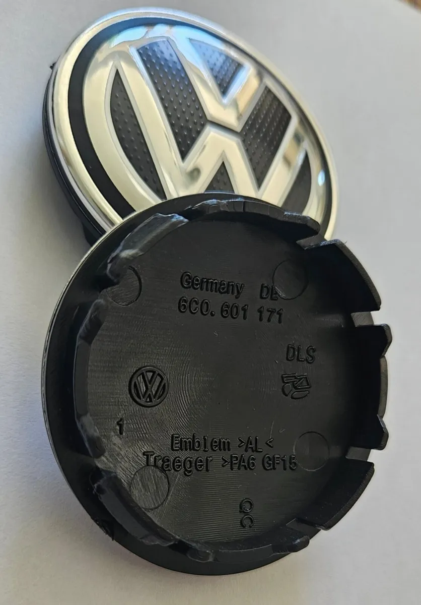 VW Center Caps 56mm Hubcap Cover for 6C0601171 - Image 4