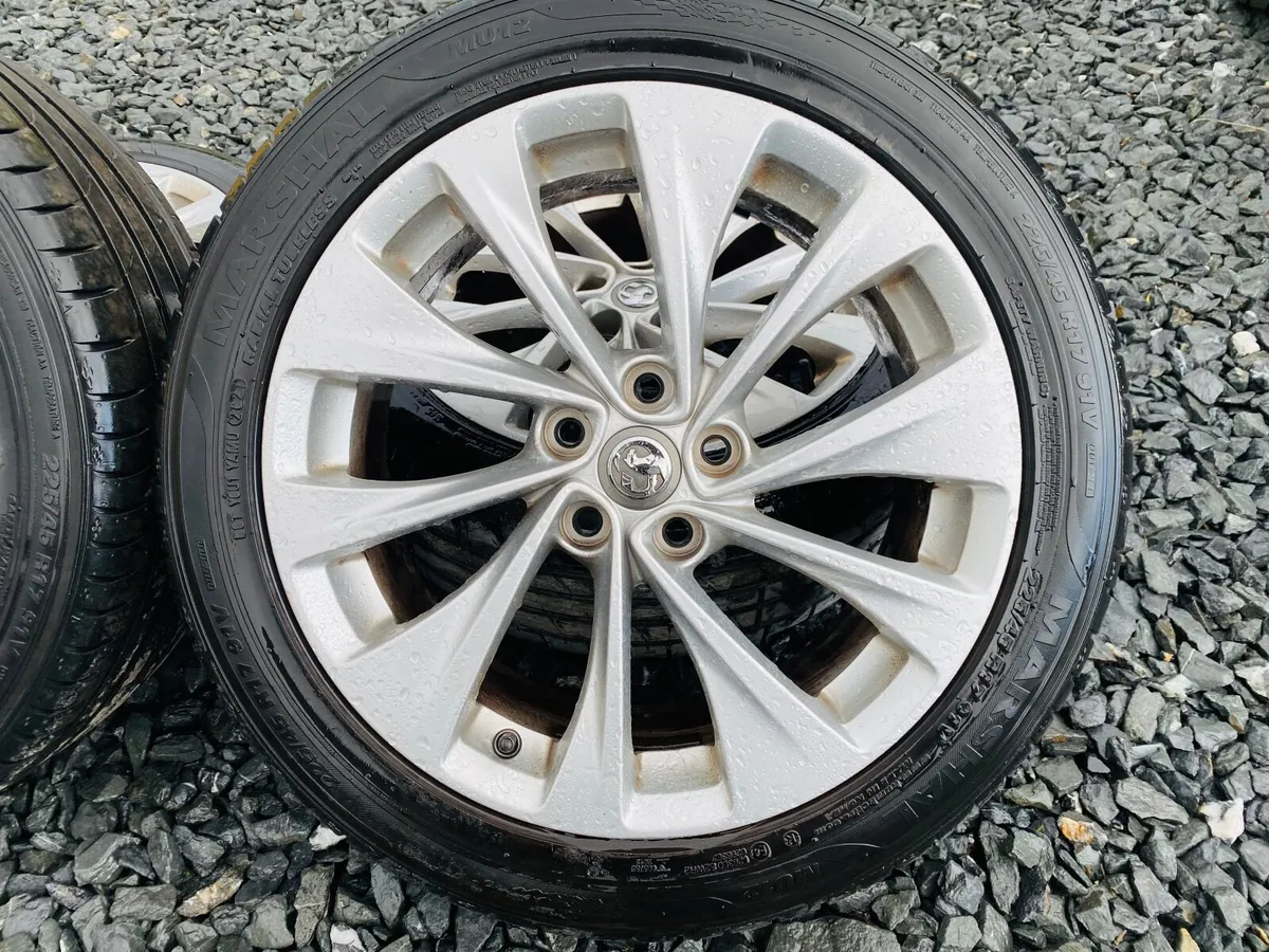 17inch 5x105 Genuine Opel Alloys - Image 2