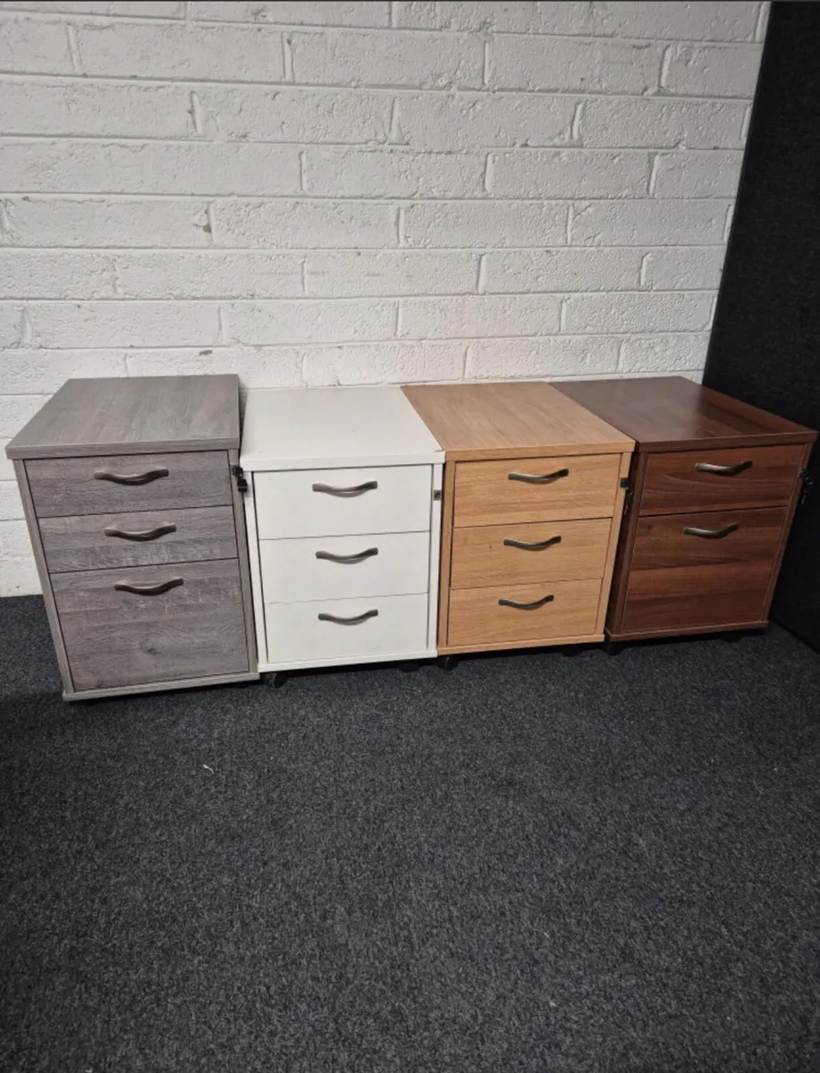OFFICE FURNITURE PEDESTAL DRAWERS @ CJM - Image 1