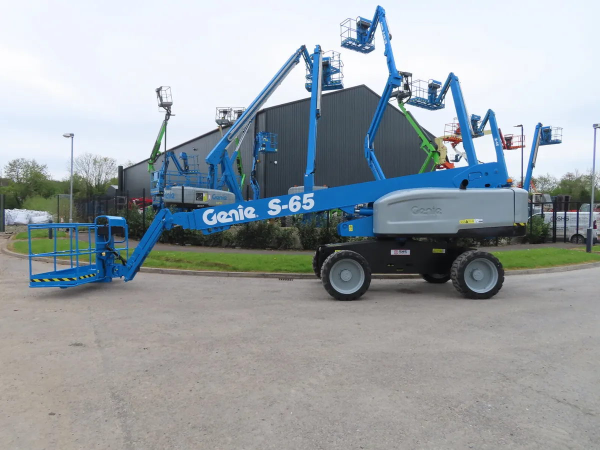 Genie S65 Boom Lift Access Platform 2014 - Image 1