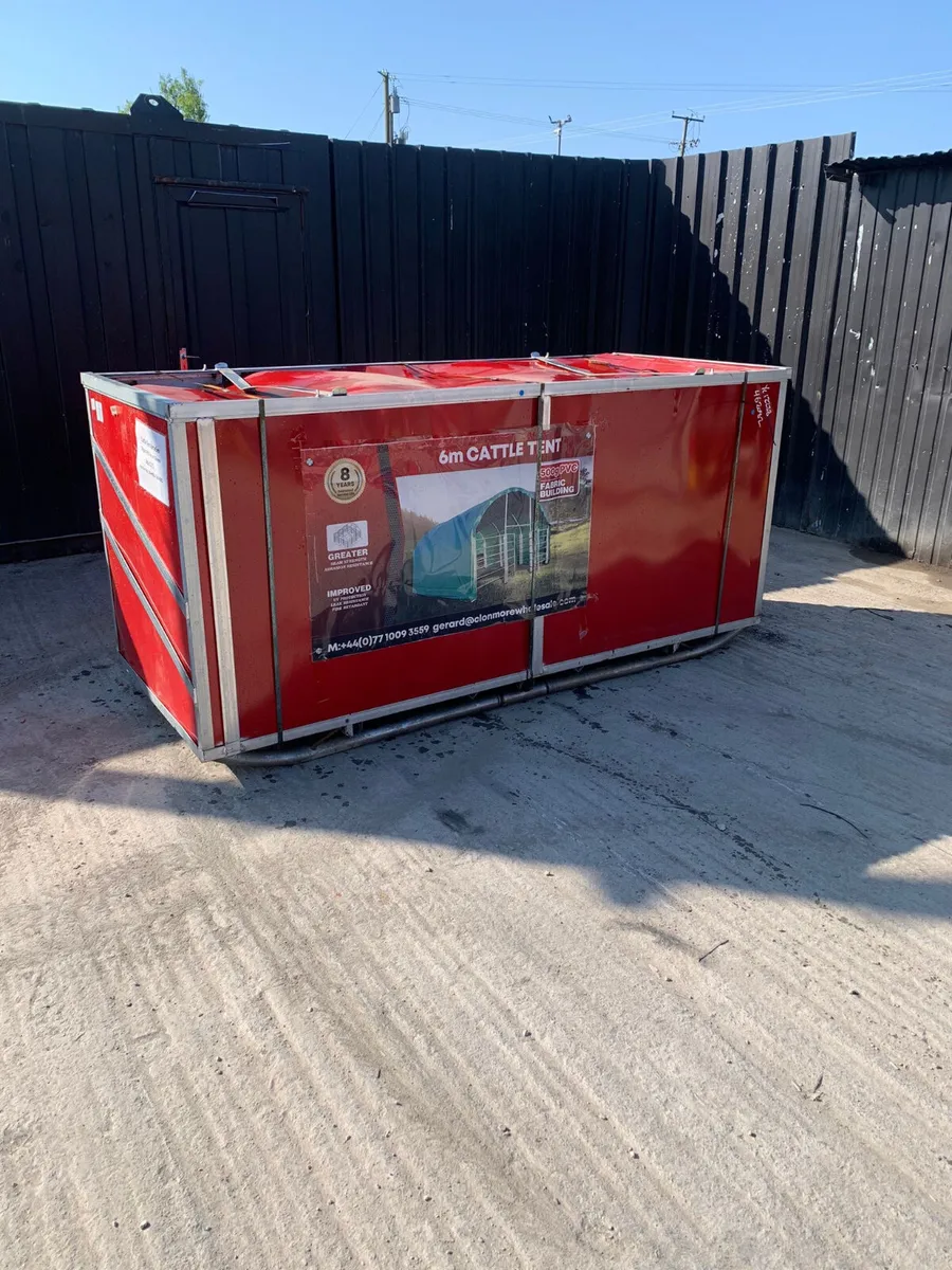 6M x 6M Cattle Tent - Image 1