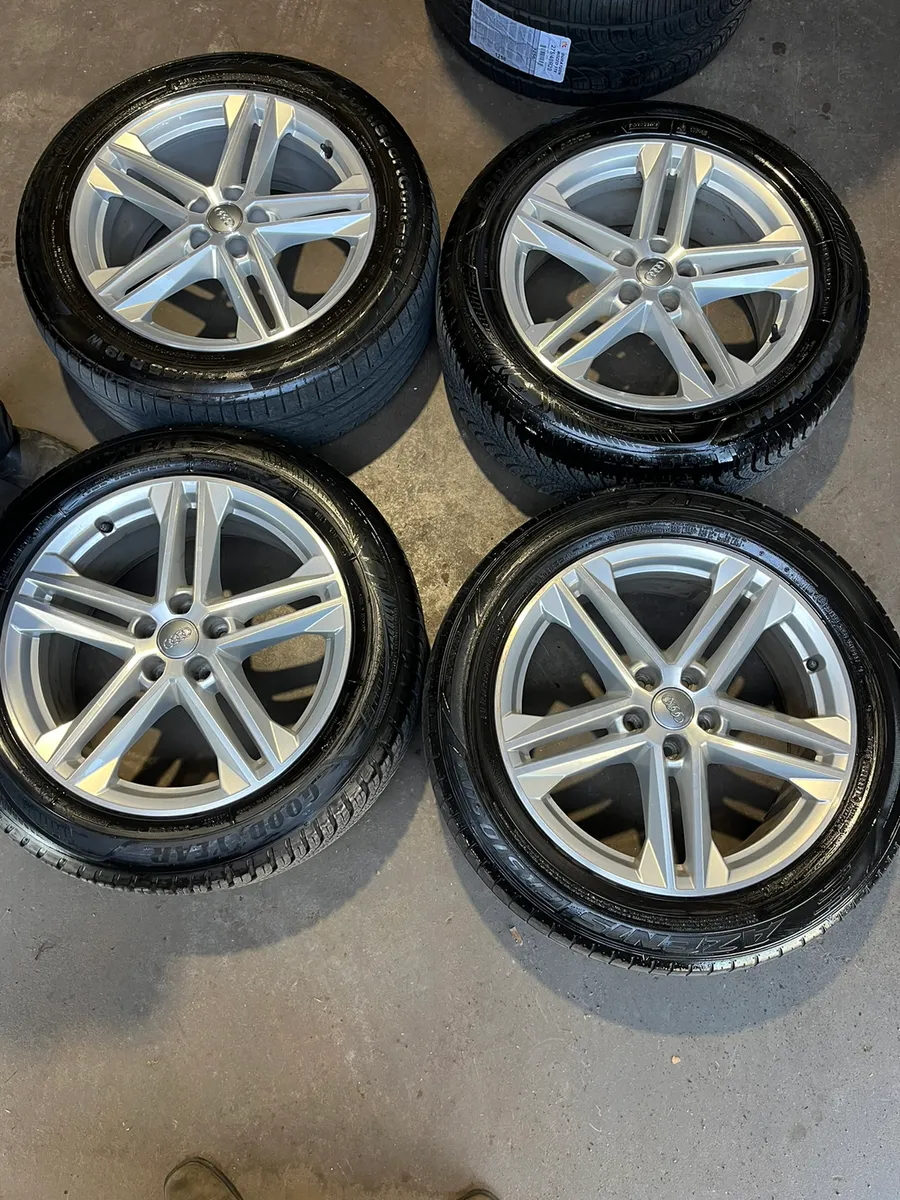 19inch q5 Sline Tiguan alloy wheels and tyres - Image 1