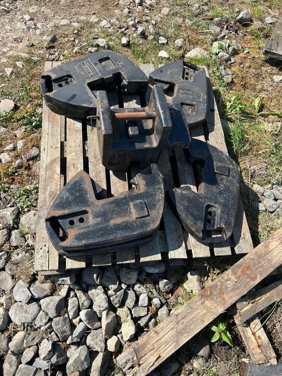 Case and new holland weights for sale. - Image 1