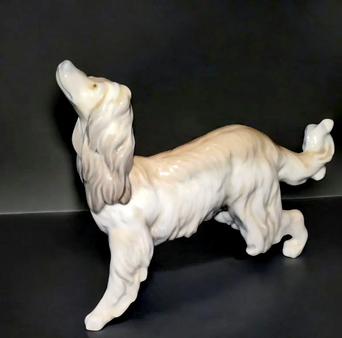 Lladro retired Afghan Hound 1974 with paperwork - Image 2