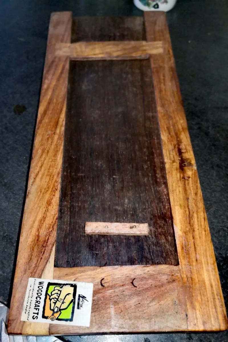 Handcarved extendable book ends - Image 3